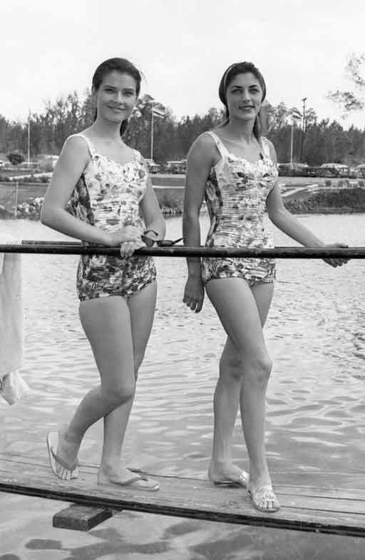 Diane Baker and Genie Young.