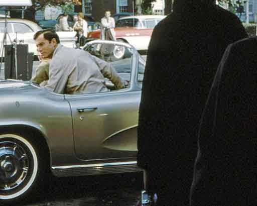 George Maharis in the Corvette.