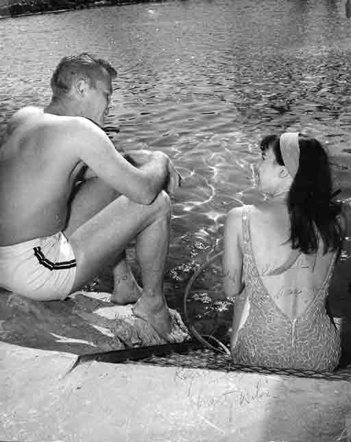 Martin Milner and Bonnie Georgiadis