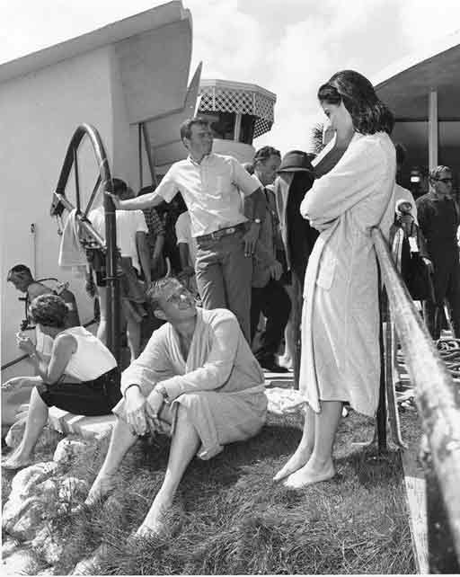 Martin Milner, Diane Baker and Glenn Corbett.