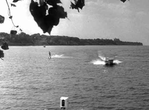 Water Skiing at Edgewater Park - 1962