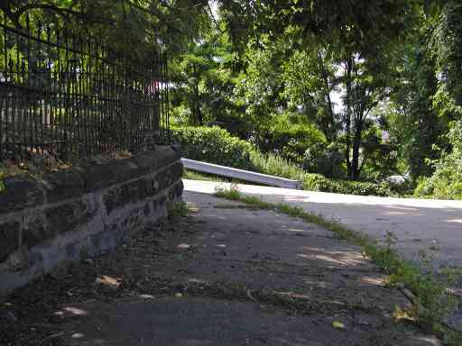 St. Tikhon Ave. - Cleveland, Ohio - August 3, 2008<br><i>(houses demolished to make way for I-490 down the hill, beyond the trees)</i>