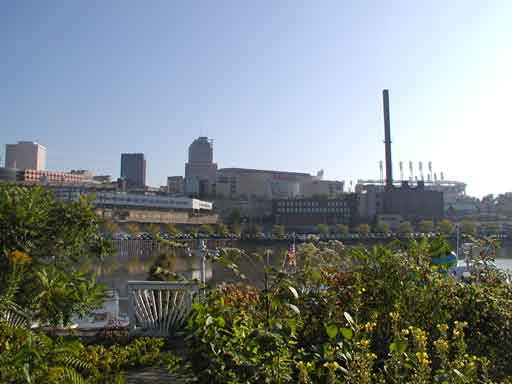 Quicken Loans Arena and Progressive Field - September, 2009